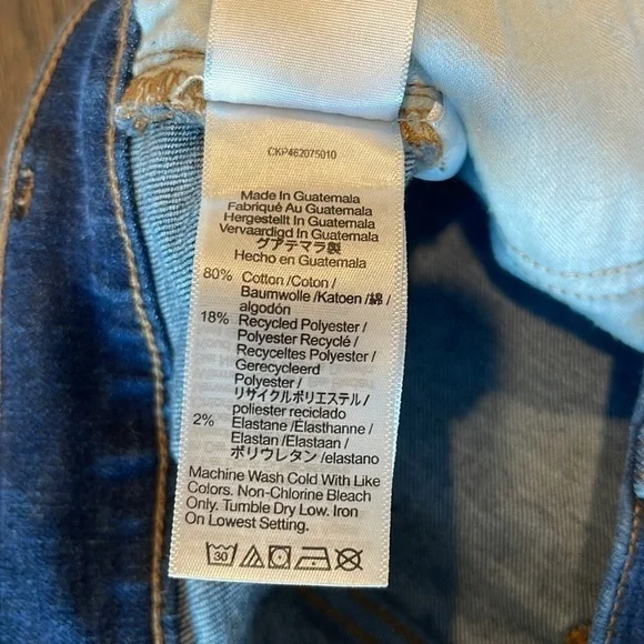 J. Crew 10” High Rise Skinny Jeans Size 30 - Picture 3 of 6